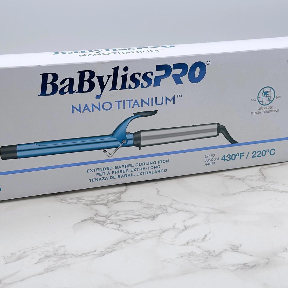 BaByliss PRO Curling Iron Extended Barrel - Picture 8 of 8